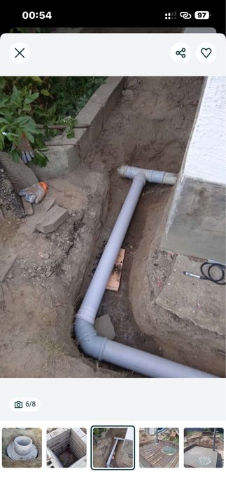 Септик туалет копка