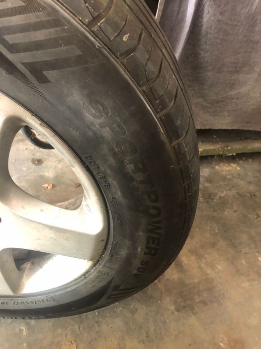 Cauciucuri cu jante pentru VW Touareg