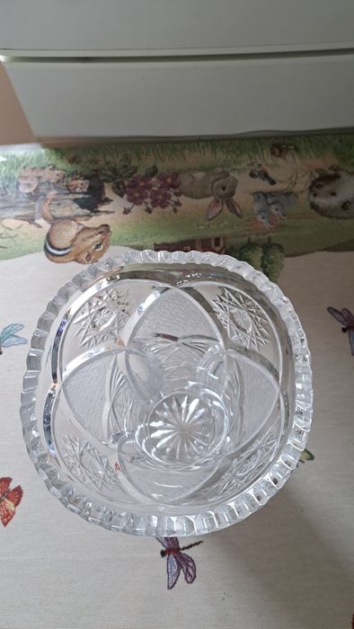 Ваза хрустальная