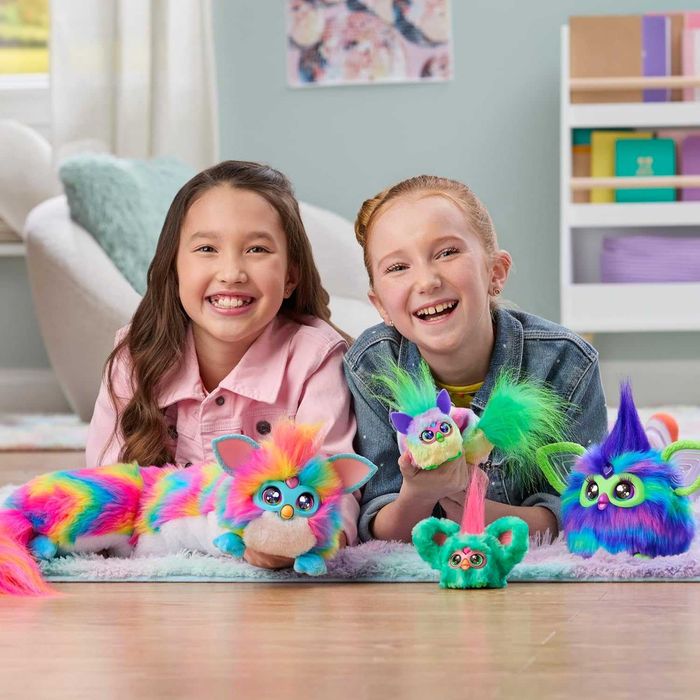 HASBRO DJ FURBY Furblets плюшена интерактивна играчка с 45 звука Фърби