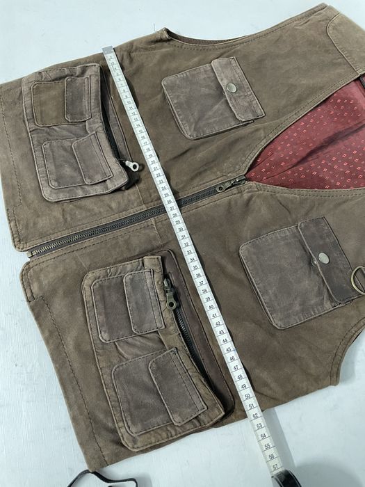 Vesta din piele intoarsa marime L