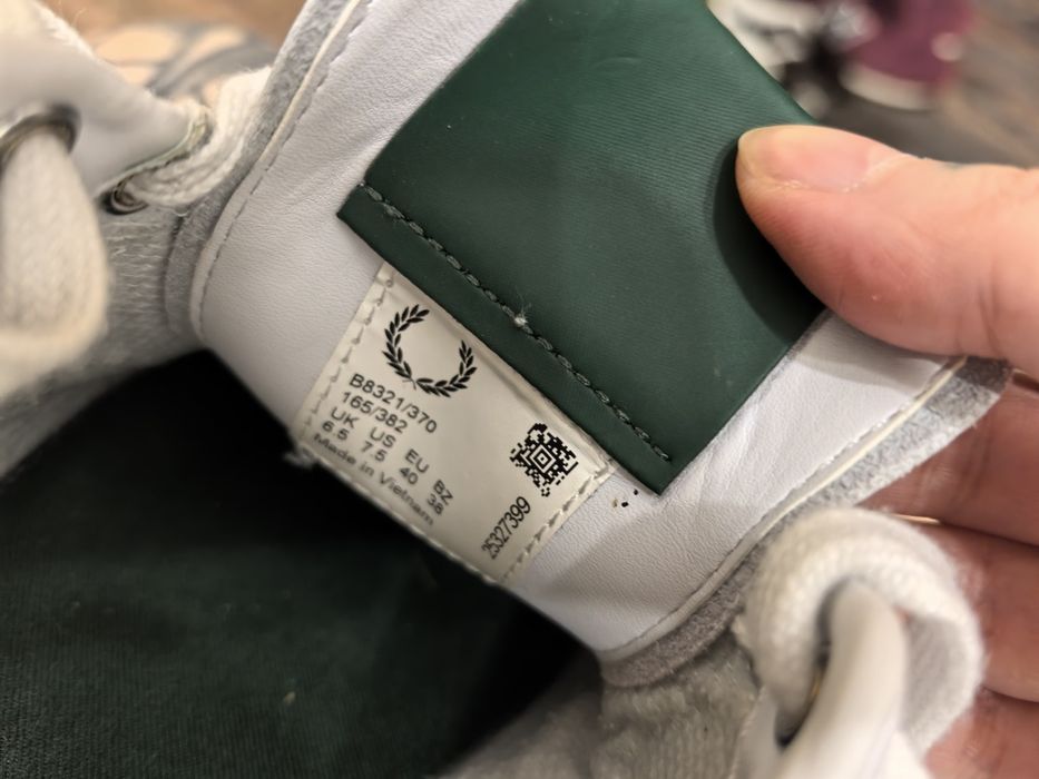 Fred perry маратонки UK 6.5 / 39.5