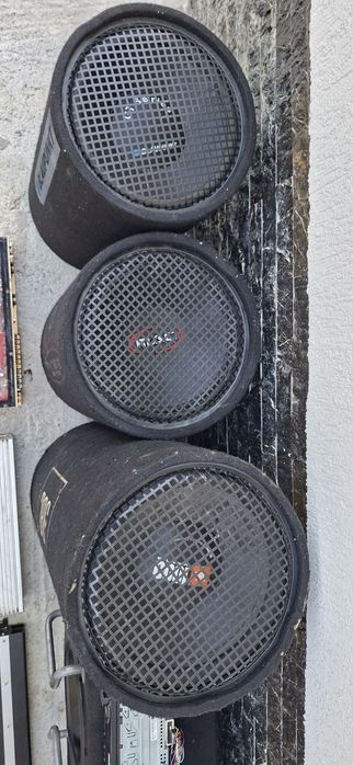 Amplificator statie audio auto, difuzor subwoofer
Se vand cu proba
Nu fac schimb
Import Olanda 
Pretul este cu titlul informativ