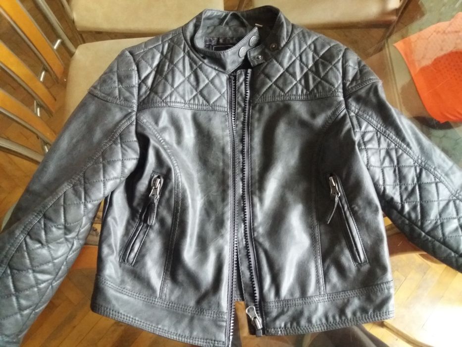 Кожено детско яке