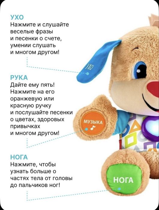 Интерактивная мягкая игрушка