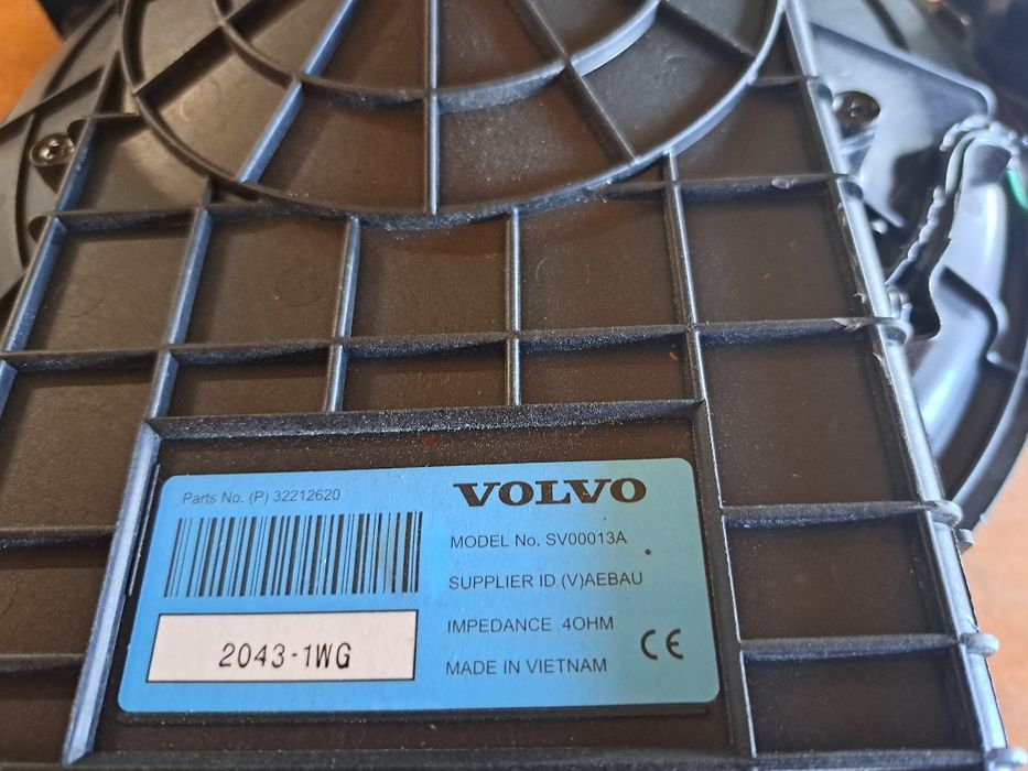 Subwoofer Volvo Xc90 xc60 V70 S60 2018+
