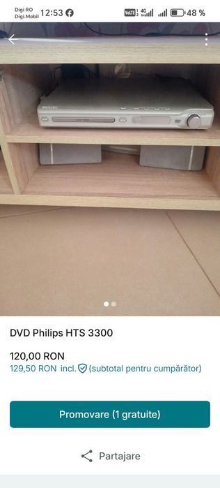 Sistem DVD HTS 3300 DivX ViDEO