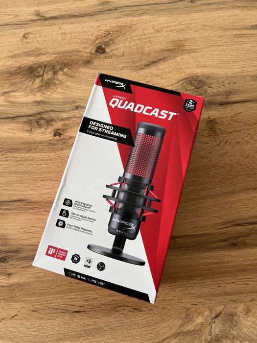 Микрофон HyperX Quadcast
