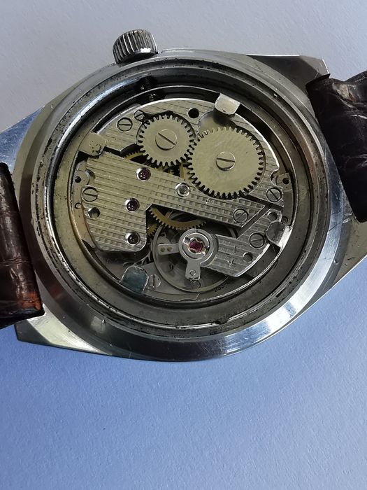 Ceas Pirofa - Int. Manuala - Oțel 38 mm-Funcționează excelent!