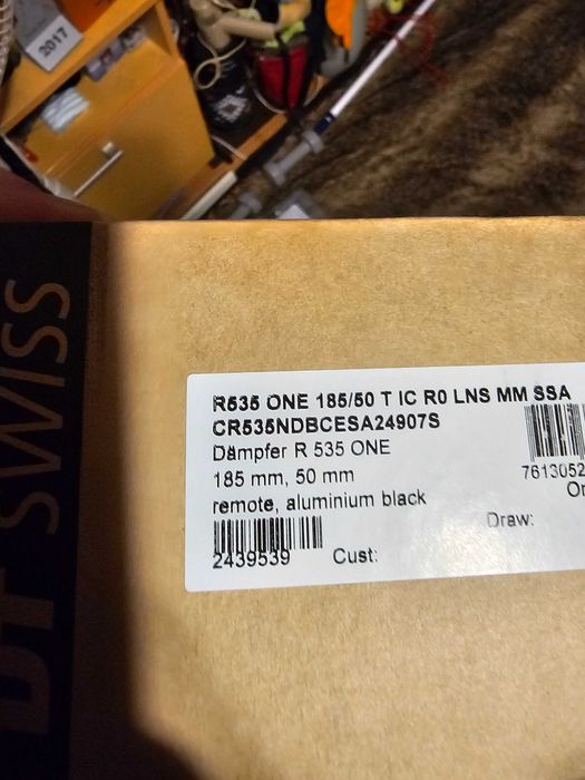 Amortizor DT Swiss R535 nou 185x50 185x55 210x55 230x60 fox rockshox