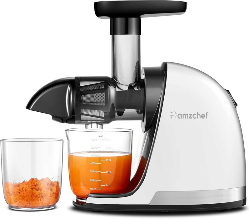 Бавнооборотна сокоизстисквачка Amzchef (ZM1501) 150W с функция за обратно дъвчене