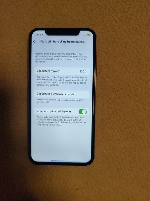 Vând iPhone X alb  că nou ,Brasov