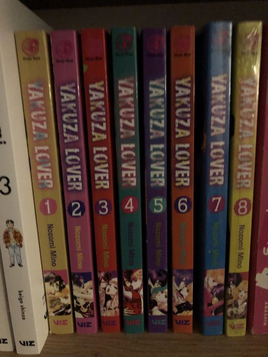 Манга Yakuza lover vol 1-8