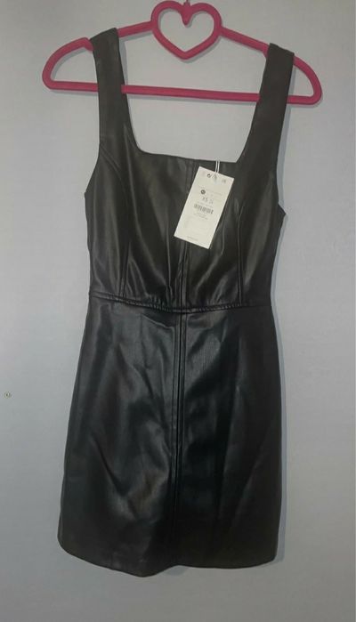 Salopeta imitatie piele