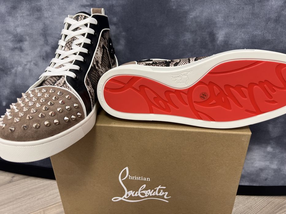 Ghete Christian Louboutin Premium 2024 piele naturala