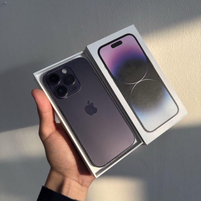 iPhone 14pro 128gb Purple LL/A 90% full Komp !