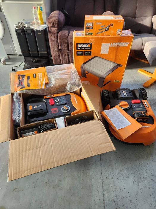 Акумулаторна косачка робот