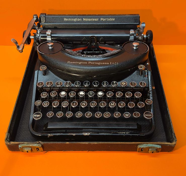 Антична Безшумна Пишеща Машина Remington Noiseless Made in USA