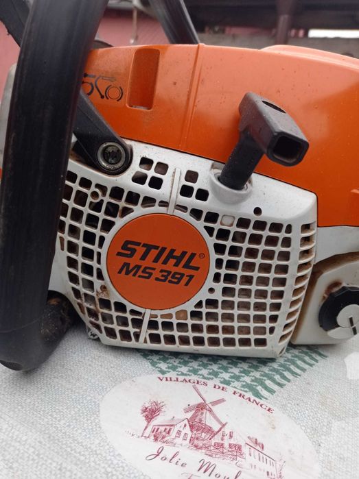 Drujba STIHL  MS 391+3 lame 40 cm și 2 lanțuri noi originale