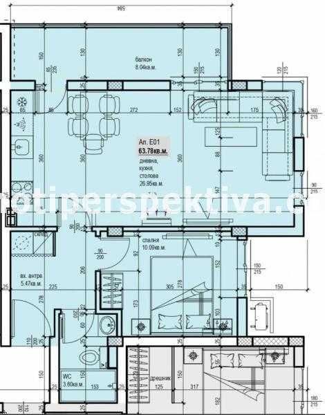 реф.18898 Чисто нов, среден етаж-Остромила!