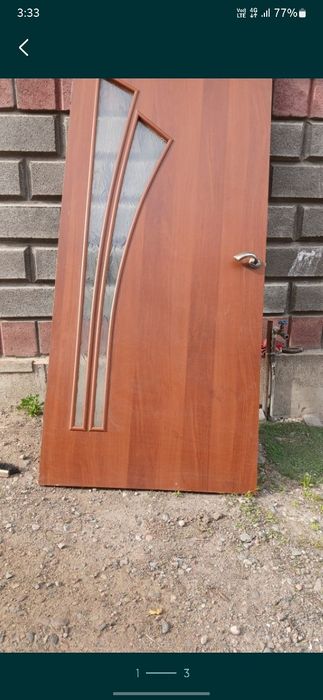 Двери коричневый