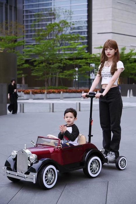 Детский электромобиль Retro Master Classic 24V, EVA колёса, с пультом