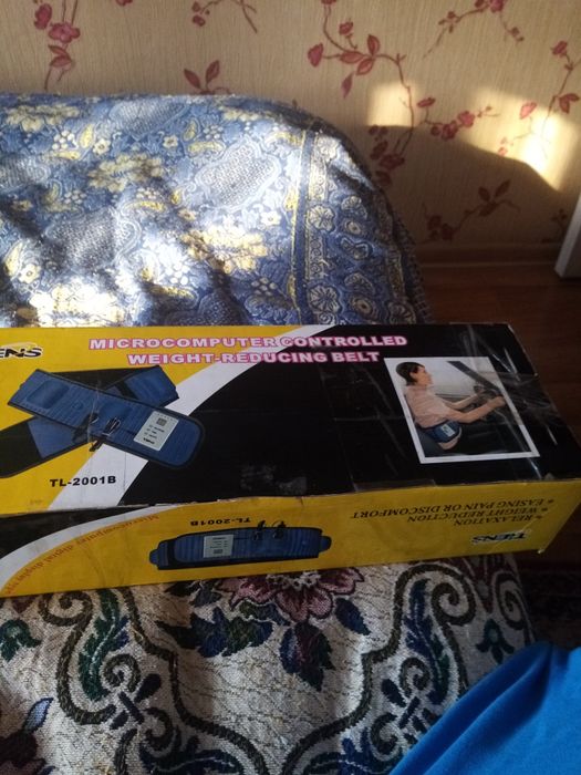 Массажный пояс, новый.