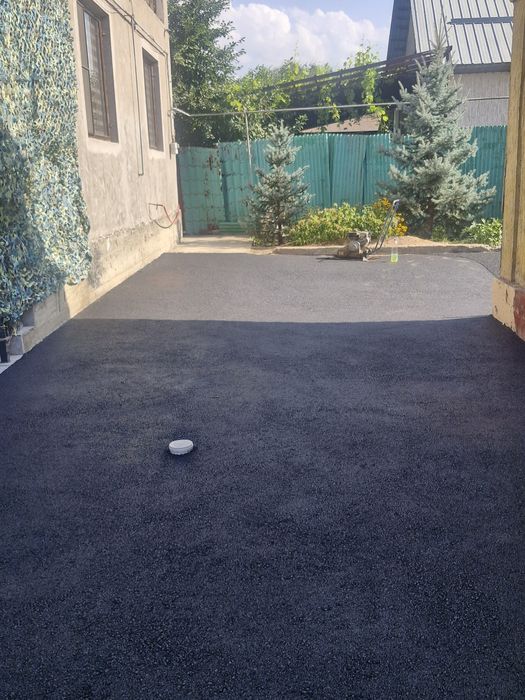 Асфальтирование, асфальт, укладка асфальта