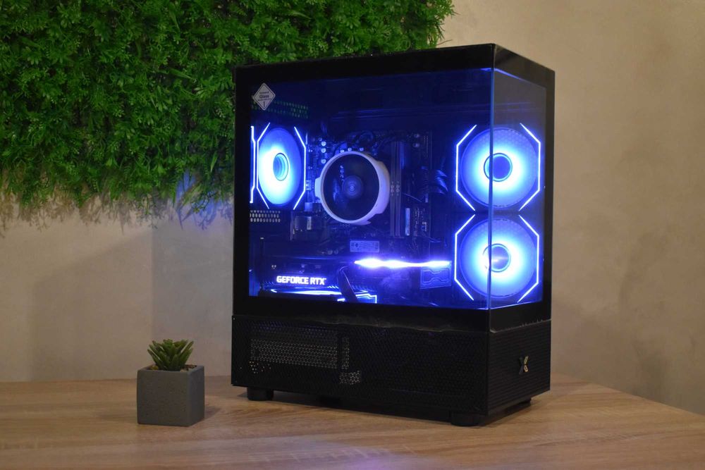 Геймърски Компютър Ryzen 5 5600 | Rtx 3060ti | 16gb ram | 512gb SSD