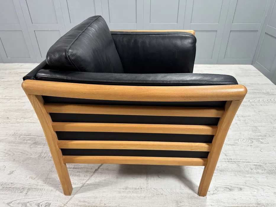 Кожено датско кресло - фотьойл SKALMA Д1139-Д