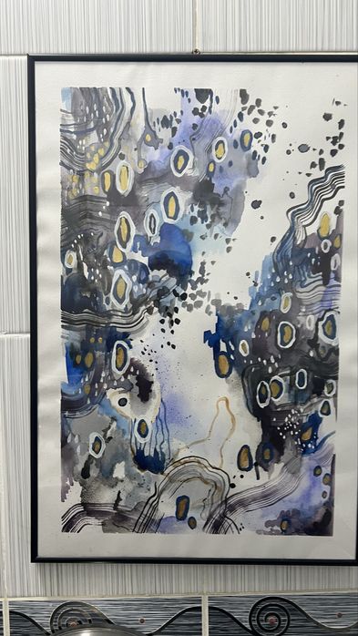 Картины абстракция, горы