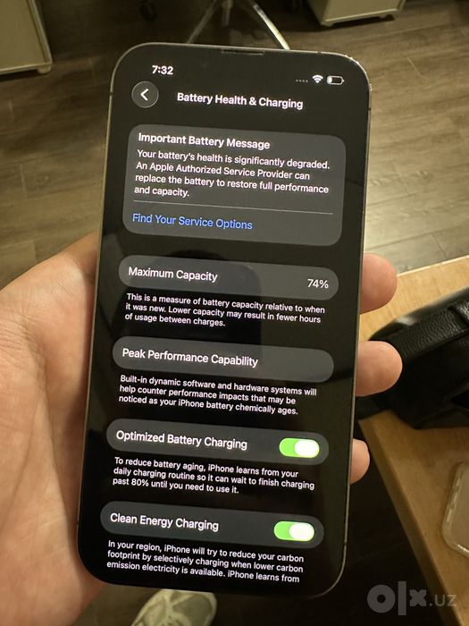 Iphone 13 pro dual 128 74%