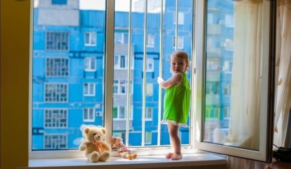 Установка решёток от выпадения