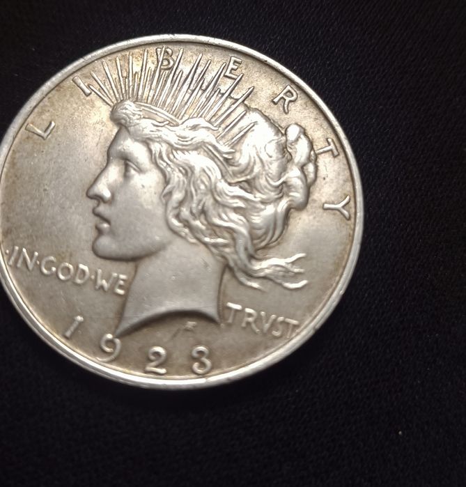 O veche monedă Argint