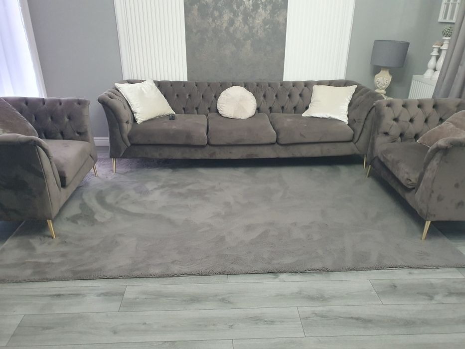 Set canapele 3 + 1 +1 gri