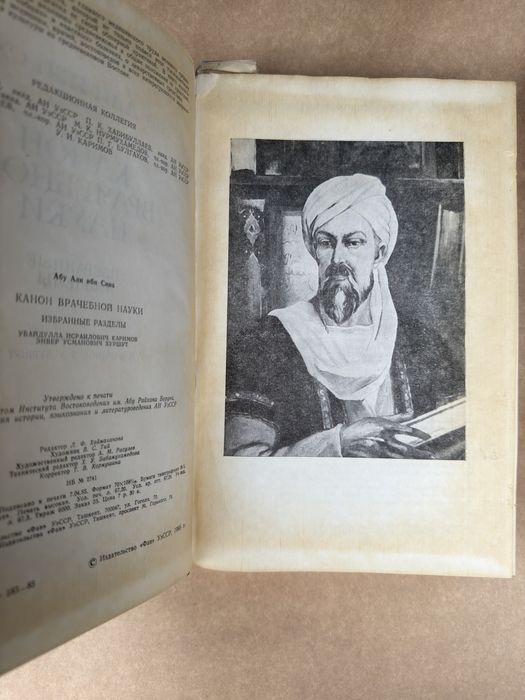 Абу Али Ибн Сина, Избранные Разделы