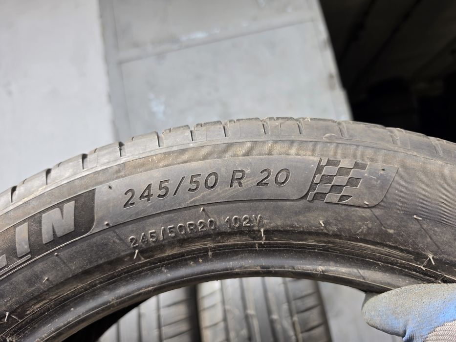 4бр. летни гуми 245/50/20 Michelin PS4 SUV DOT 0721  6 mm
