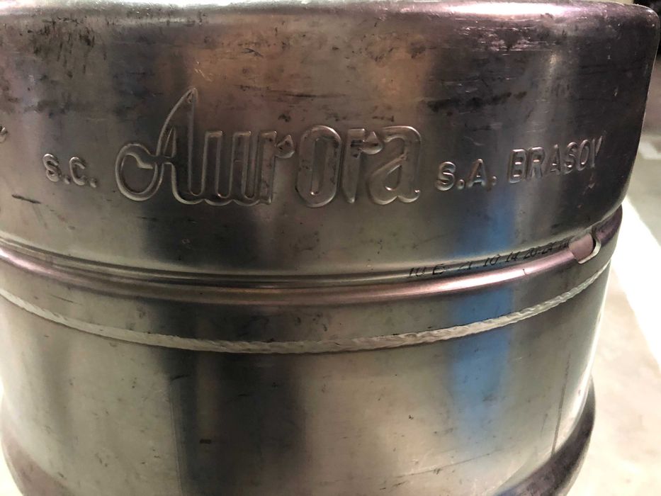 Butoaie inox 50 litri