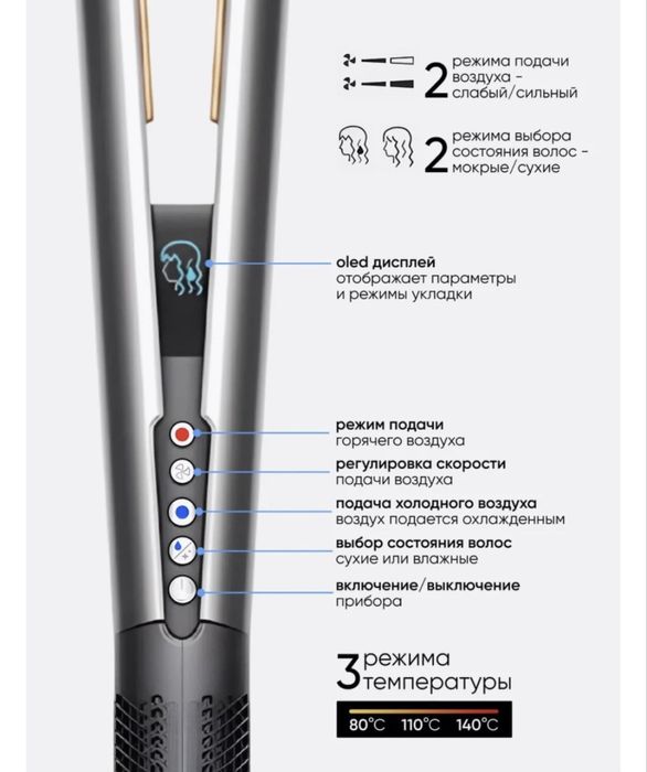 Arbeee Airstrait Neo фен серый
