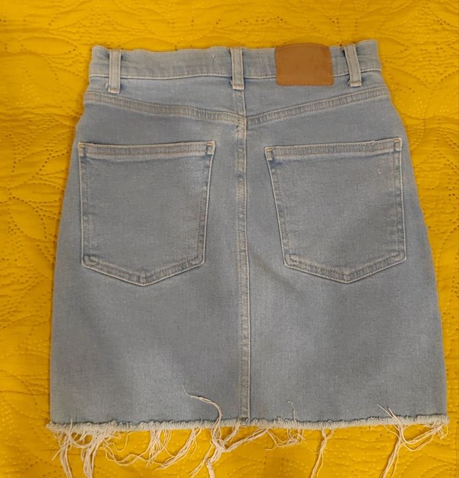 Дамска дънкова пола Pull&Bear