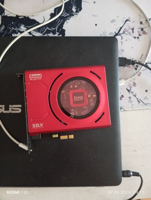 Аудиокарта soundblaster sbx prostudio