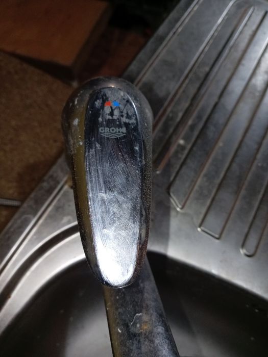 Chiuveta bucătărie plus baterie grohe