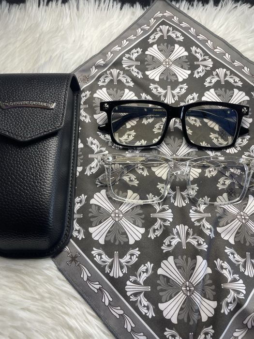 chrome hearts anti blue light glasses очила