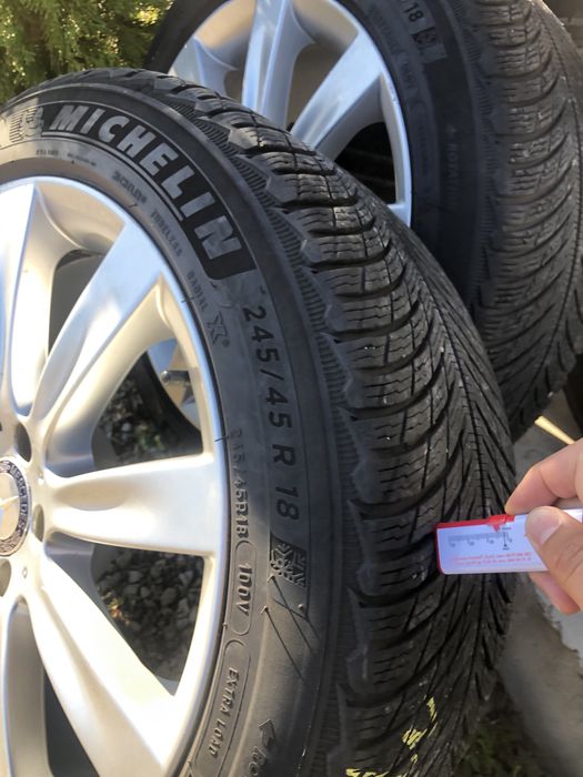 лети джанти 18 цола+4 бр зимни гуми на тях>ЗА МЕРЦЕДЕС