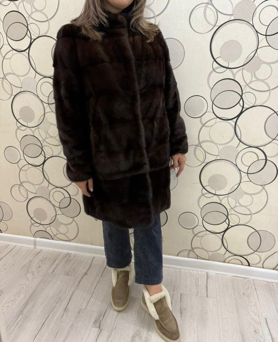 Шуба норка женская