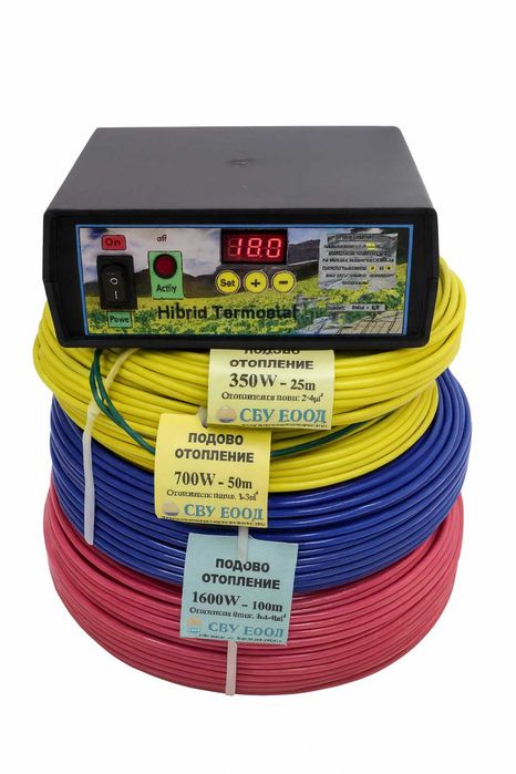 Hibrid Termostat Digital + Incalzire Rasadnita cu Cablu incalzitor