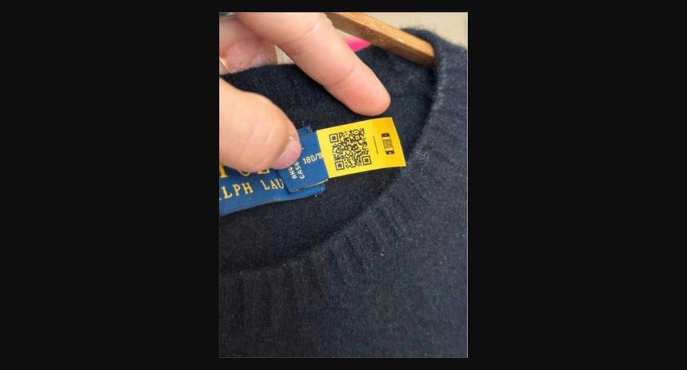 Pulover tricotat Ralph Lauren 90% Lana 10% Cashmere - Negru - S/M