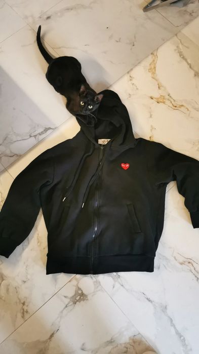comme des garcons hoodie горница