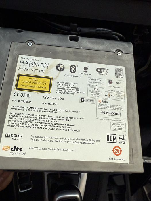 Navi mare BMW NBT HU  f30 f31 f32 f33