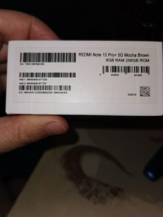Xiaomi redmi note 15 pro plus